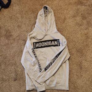 Men's Crewneck Hoonigan Hoodie in Light Gray